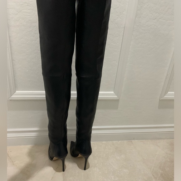 Stuart Weitzman Ultrastuart 100 Stretch Pointed Toe Over the Knee Boot Size 8 - Picture 10 of 16
